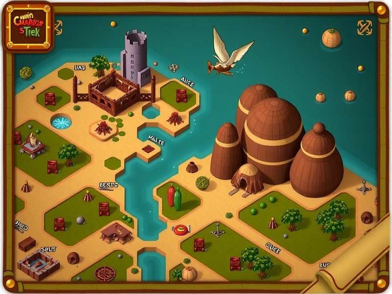 Cumin Warrior S Trek Game Map